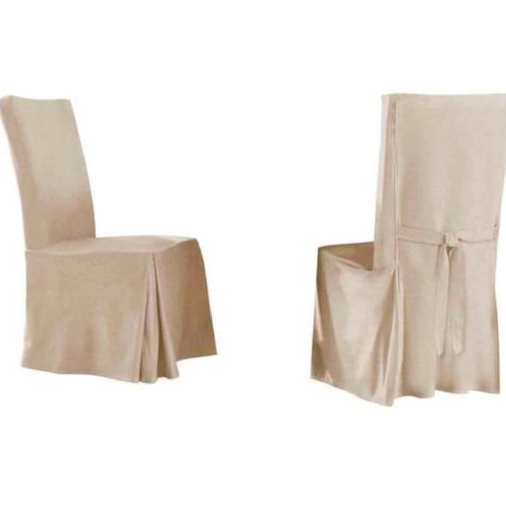 🪑 •🐑• SERTA • Suede LONG Slip Cover •🐑• 🪑